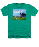 Goat Island Lighthouse Newport Rhode Island - Heathers T-Shirt