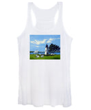 Goat Island Lighthouse Newport Rhode Island - Women's Tank Top