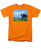 Goat Island Lighthouse Newport Rhode Island - Men's T-Shirt  (Regular Fit)