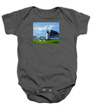 Goat Island Lighthouse Newport Rhode Island - Baby Onesie
