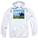 Goat Island Lighthouse Newport Rhode Island - Sweatshirt