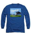 Goat Island Lighthouse Newport Rhode Island - Long Sleeve T-Shirt