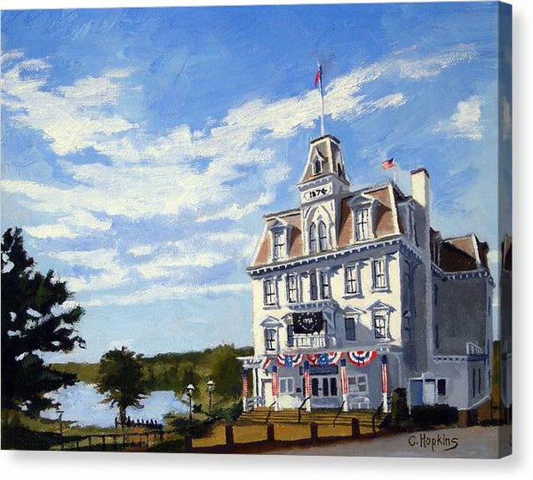 Goodspeed Opera House East Haddam Connecticut - Canvas Print