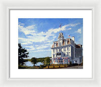 Goodspeed Opera House East Haddam Connecticut - Framed Print