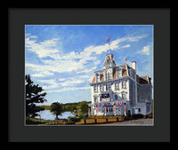 Goodspeed Opera House East Haddam Connecticut - Framed Print