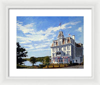 Goodspeed Opera House East Haddam Connecticut - Framed Print