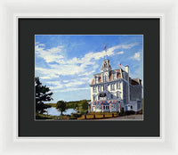 Goodspeed Opera House East Haddam Connecticut - Framed Print