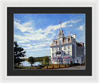 Goodspeed Opera House East Haddam Connecticut - Framed Print