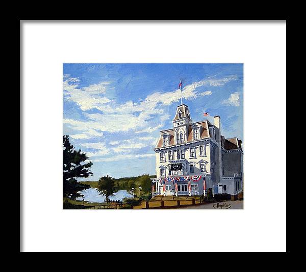 Goodspeed Opera House East Haddam Connecticut - Framed Print