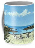 Gooseberry Beach Newport Rhode Island - Mug