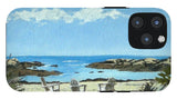 Gooseberry Beach Newport Rhode Island - Phone Case