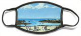 Gooseberry Beach Newport Rhode Island - Face Mask