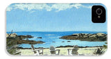 Gooseberry Beach Newport Rhode Island - Phone Case