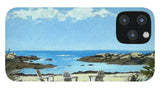 Gooseberry Beach Newport Rhode Island - Phone Case