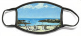 Gooseberry Beach Newport Rhode Island - Face Mask