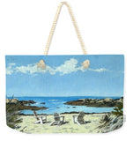 Gooseberry Beach Newport Rhode Island - Weekender Tote Bag