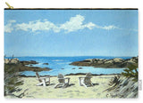 Gooseberry Beach Newport Rhode Island - Carry-All Pouch