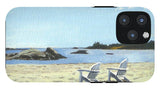 Gooseberry Beach Newport Rhode Island - Phone Case