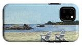 Gooseberry Beach Newport Rhode Island - Phone Case