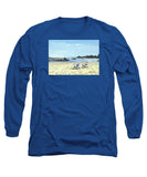 Gooseberry Beach Newport Rhode Island - Long Sleeve T-Shirt
