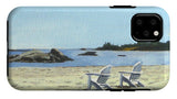 Gooseberry Beach Newport Rhode Island - Phone Case