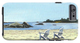 Gooseberry Beach Newport Rhode Island - Phone Case