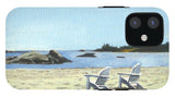 Gooseberry Beach Newport Rhode Island - Phone Case