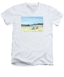 Gooseberry Beach Newport Rhode Island - Men's V-Neck T-Shirt