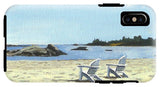 Gooseberry Beach Newport Rhode Island - Phone Case