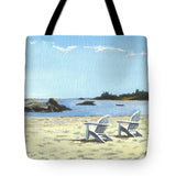 Gooseberry Beach Newport Rhode Island - Tote Bag