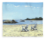 Gooseberry Beach Newport Rhode Island - Blanket