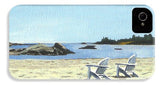 Gooseberry Beach Newport Rhode Island - Phone Case