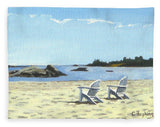 Gooseberry Beach Newport Rhode Island - Blanket