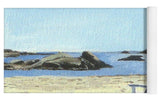Gooseberry Beach Newport Rhode Island - Yoga Mat