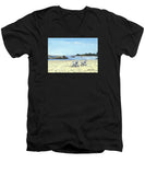 Gooseberry Beach Newport Rhode Island - Men's V-Neck T-Shirt