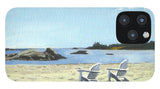 Gooseberry Beach Newport Rhode Island - Phone Case