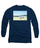 Gooseberry Beach Newport Rhode Island - Long Sleeve T-Shirt