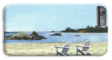 Gooseberry Beach Newport Rhode Island - Phone Case