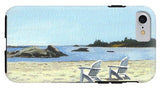 Gooseberry Beach Newport Rhode Island - Phone Case