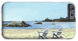 Gooseberry Beach Newport Rhode Island - Phone Case