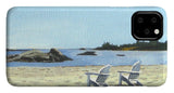 Gooseberry Beach Newport Rhode Island - Phone Case