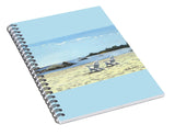 Gooseberry Beach Newport Rhode Island - Spiral Notebook