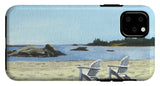 Gooseberry Beach Newport Rhode Island - Phone Case
