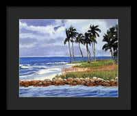 Gordons Pass Naples Florida - Framed Print