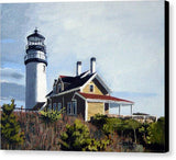 Highland Light North Truro Cape Cod Massuchusetts - Canvas Print