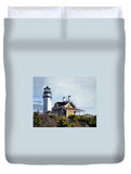 Highland Light North Truro Cape Cod Massuchusetts - Duvet Cover