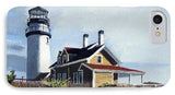 Highland Light North Truro Cape Cod Massuchusetts - Phone Case