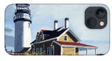 Highland Light North Truro Cape Cod Massuchusetts - Phone Case