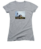 Highland Light North Truro Cape Cod Massuchusetts - Women's V-Neck