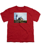 Highland Light North Truro Cape Cod Massuchusetts - Youth T-Shirt